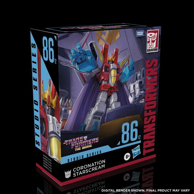 Hasbro Transformers Generations Studio Series 86 #12 Leader Coronation Starscream Action Figure - Image 4