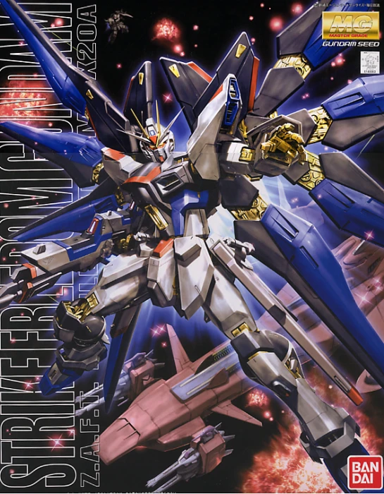 Bandai Gundam 1/100 MG Seed Destiny ZGMF-X20A Strike Freedom Gundam Model Kit - Image 6