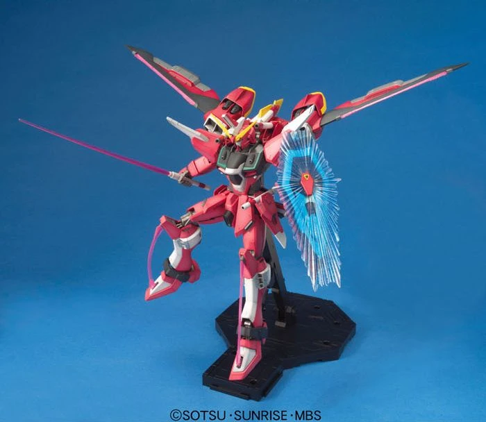 Bandai Gundam 1/100 MG Infinite Justice Z.A.F.GT. Mobile Suit ZGMF-X19A Seed Destiny Model Kit - Image 6