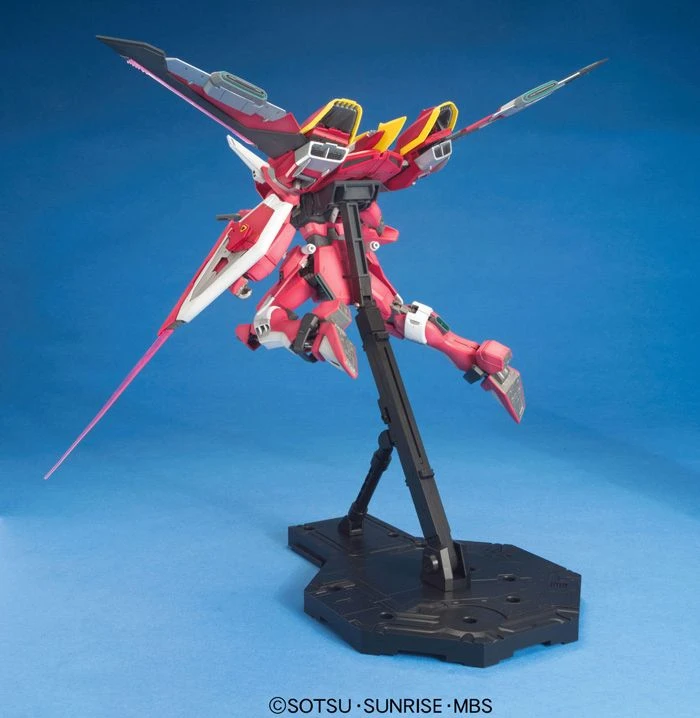 Bandai Gundam 1/100 MG Infinite Justice Z.A.F.GT. Mobile Suit ZGMF-X19A Seed Destiny Model Kit - Image 8