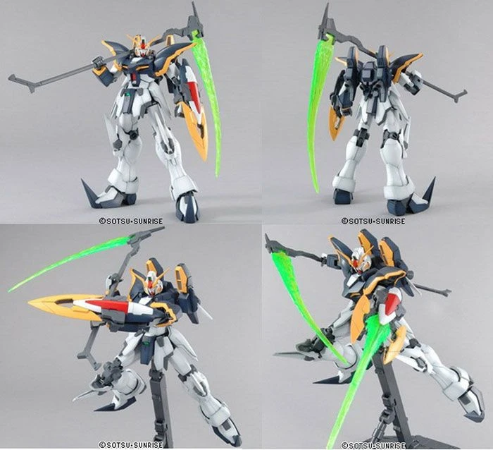Bandai Gundam 1/100 MG Gundam Wing EW XXXG-01D Deathscythe EW Model Kit - Image 3