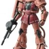 Bandai Gundam 1/144 RG #02 Gundam 0079 MS-06S Zaku II (Char Aznable's Custom) Model Kit