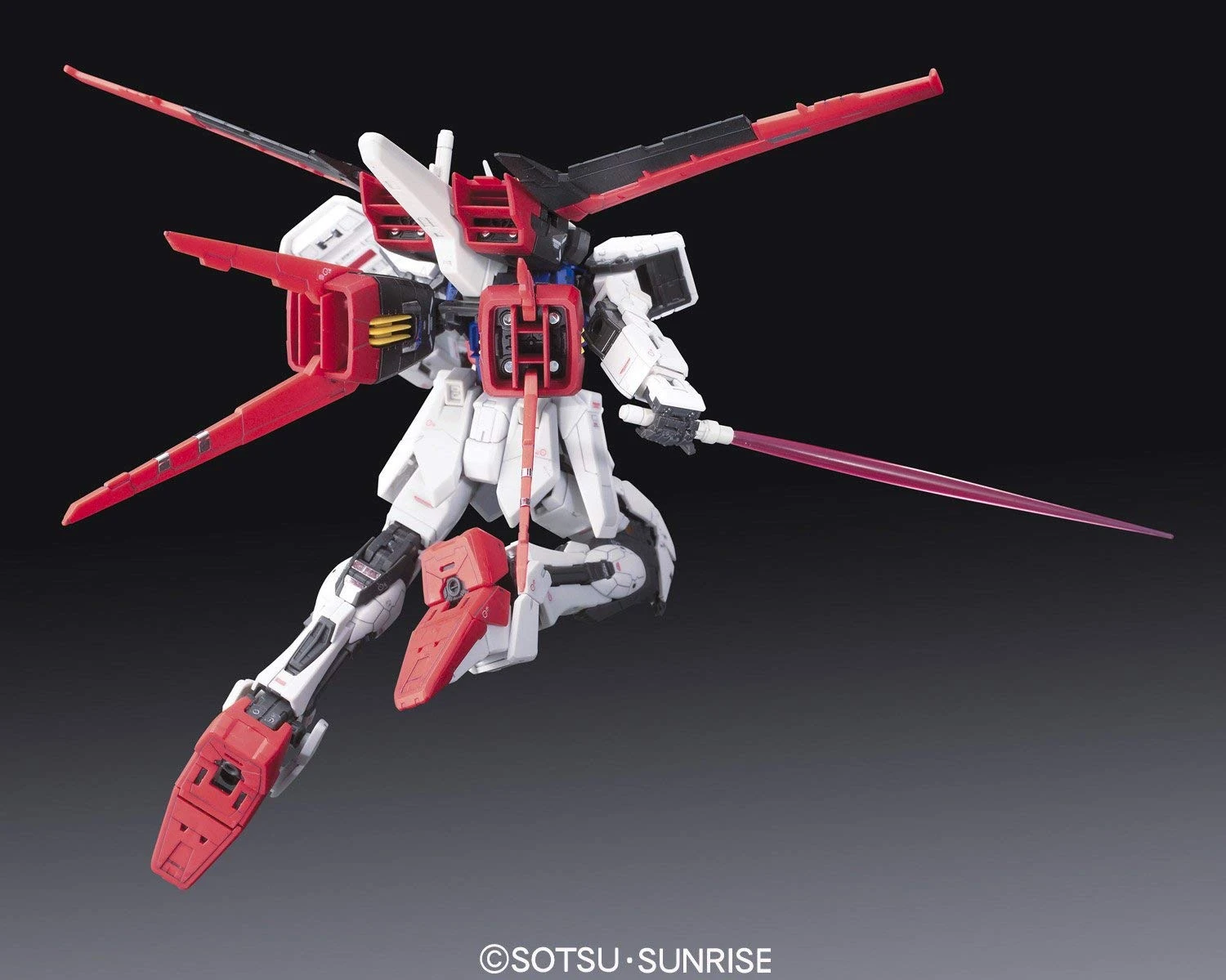 Bandai Gundam 1/144 RG #03 Seed GAT-X105+AQM/E-X01 Aile Strike Gundam Model Kit - Image 5