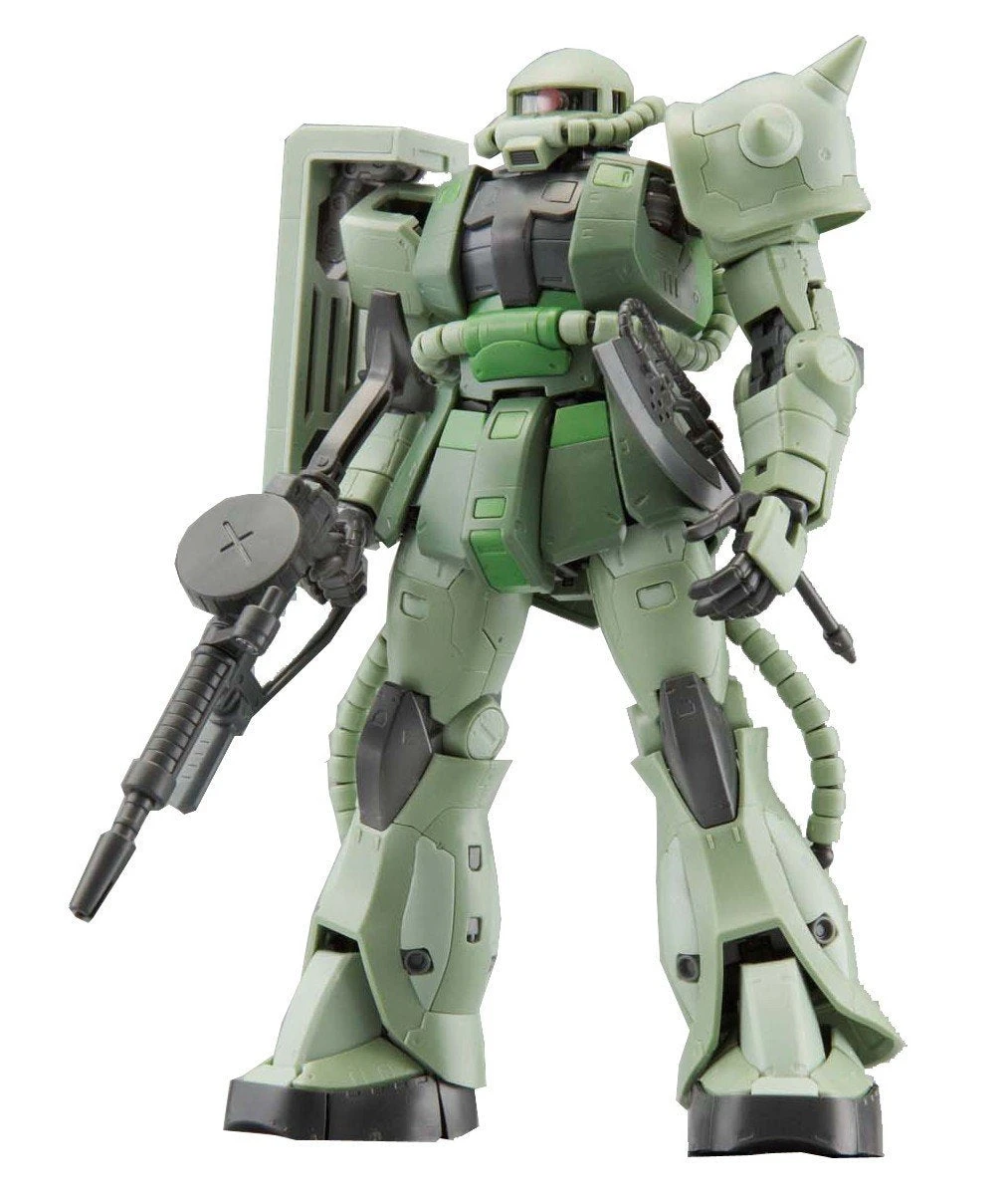 Bandai Gundam 1/144 RG #04 Gundam 0079 MS-06F Zaku II Model Kit