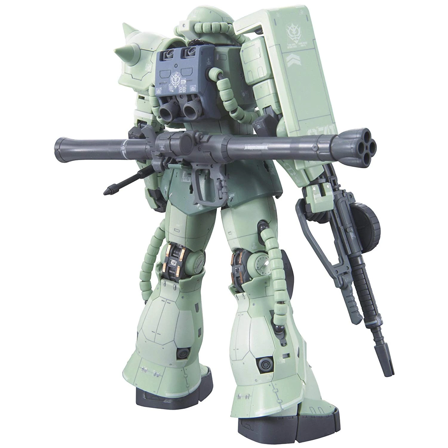 Bandai Gundam 1/144 RG #04 Gundam 0079 MS-06F Zaku II Model Kit - Image 2