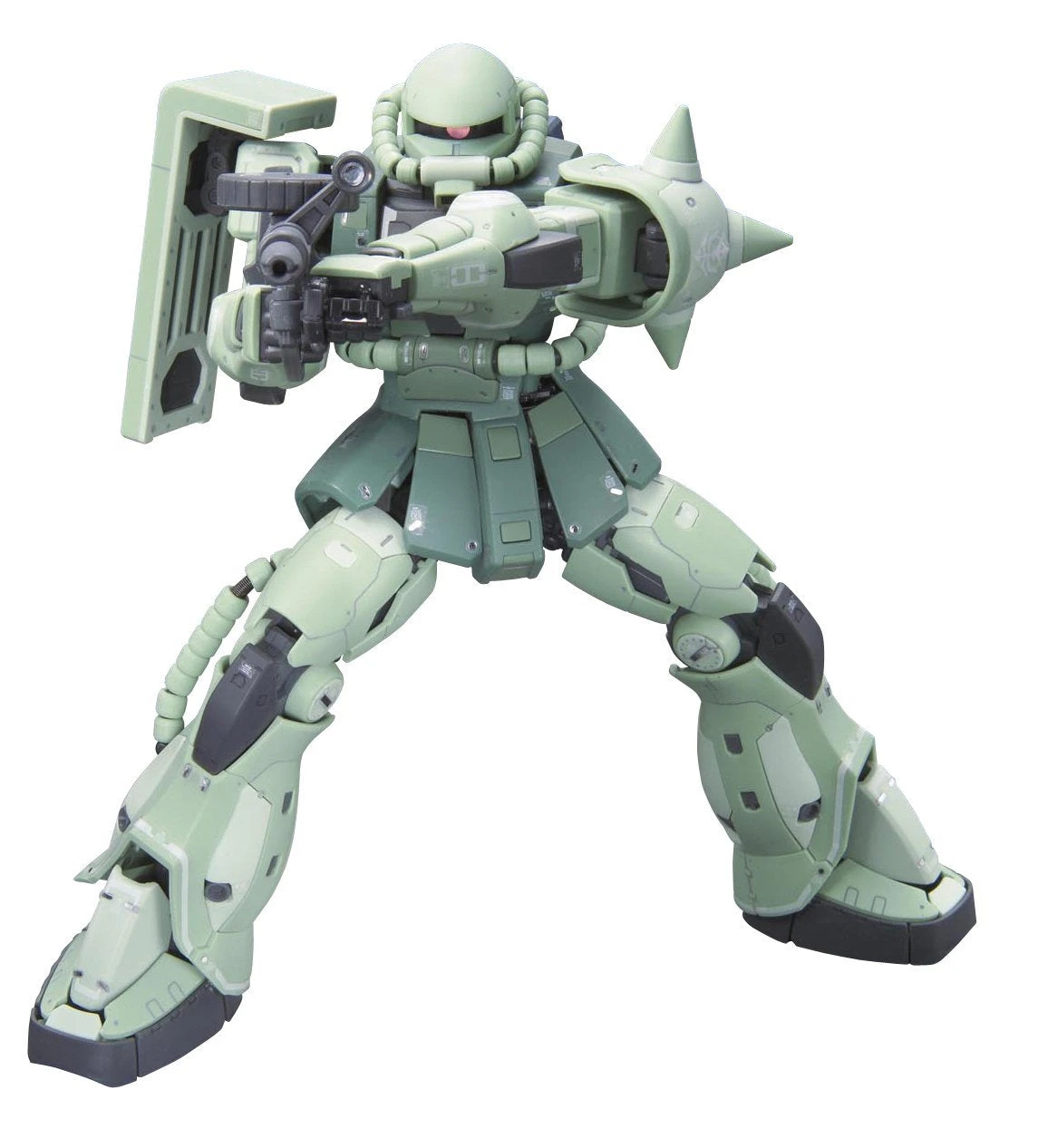 Bandai Gundam 1/144 RG #04 Gundam 0079 MS-06F Zaku II Model Kit - Image 3