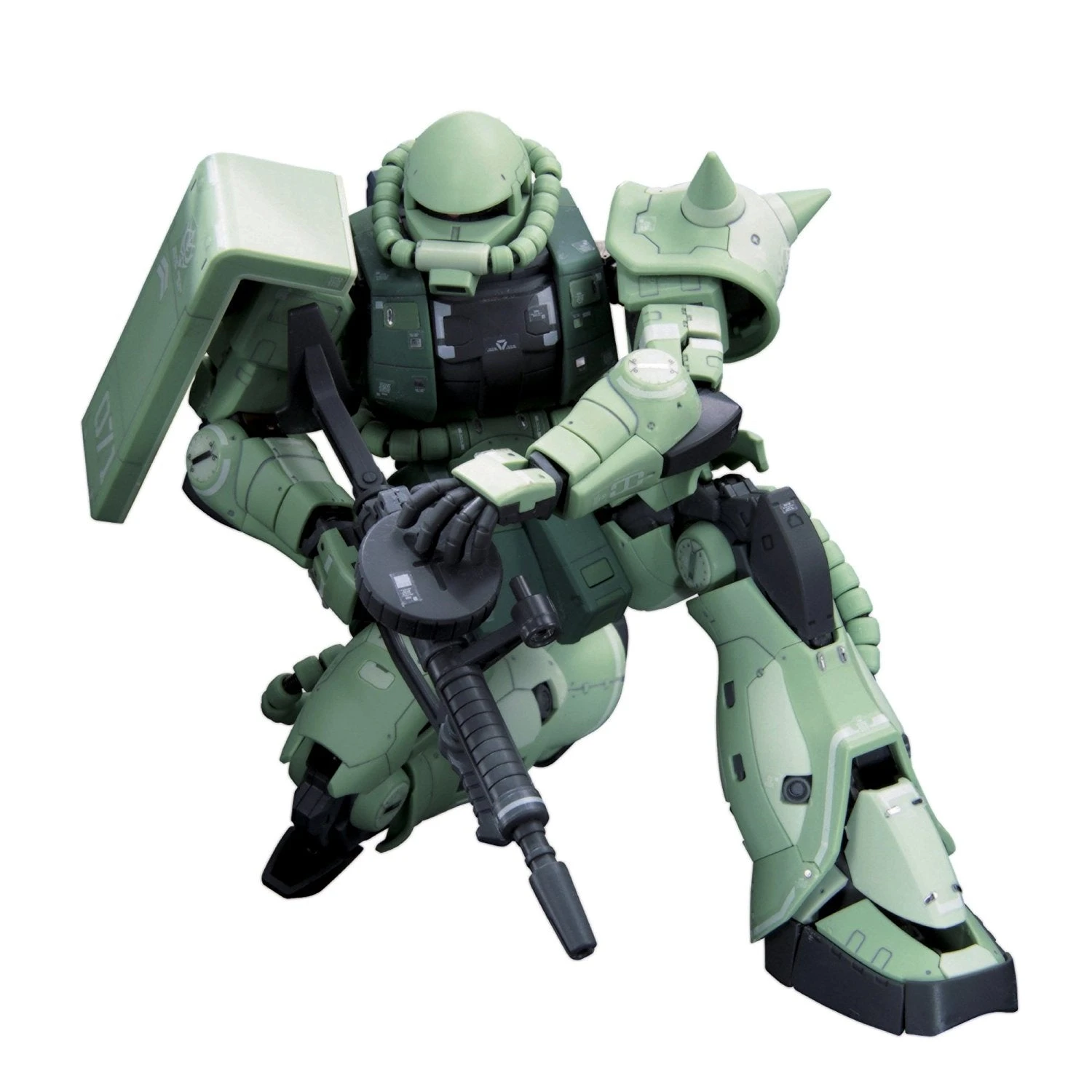 Bandai Gundam 1/144 RG #04 Gundam 0079 MS-06F Zaku II Model Kit - Image 4