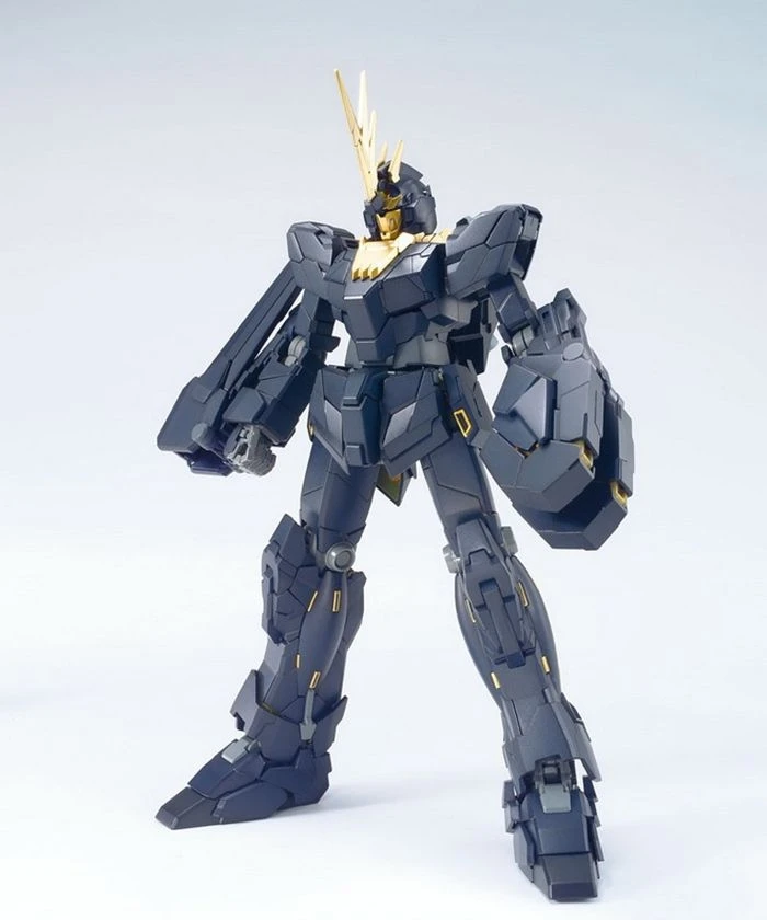 Bandai Gundam 1/100 MG Gundam Unicorn RX-0 Unicorn Gundam 02 Banshee Model Kit - Image 2