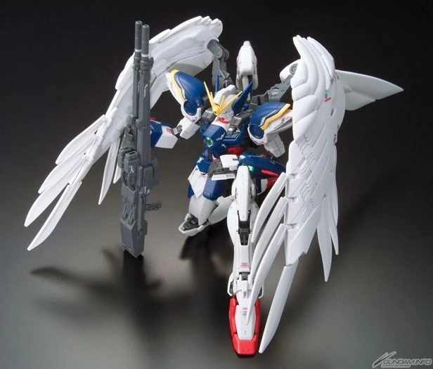 Bandai Gundam 1/144 RG #17 Wing Endless Waltz XXXG-00W0 Wing Gundam Zero EW (Wing Zero Custom) Model Kit - Image 3