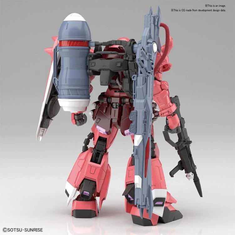 Bandai Gundam 1/100 MG Seed Destiny Gunner Zaku Warrior (Lunamaria Hawke Custom) ZGMF-1000/A1 Model Kit - Image 2