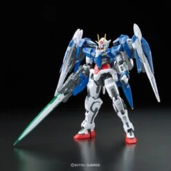 Bandai Gundam 1/144 RG #18 Gundam 00 GN-0000+GNR-010 00 Raiser Model Kit
