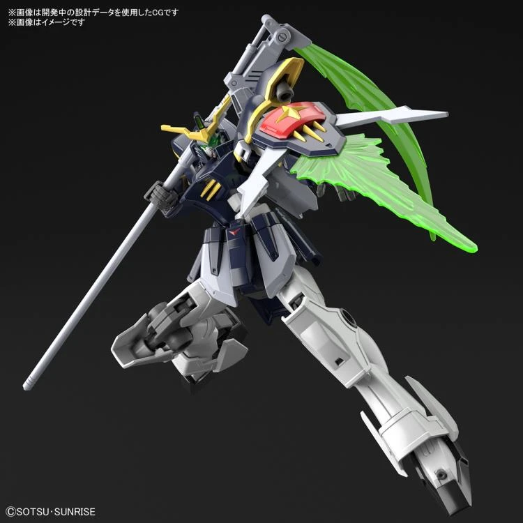 Bandai Gundam 1/144 HGUC #239 HGAC Gundam Wing XXXG-01D Gundam Deathscythe Model Kit - Image 3