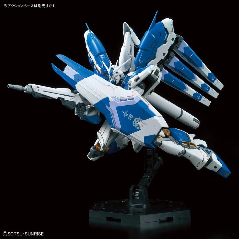 Bandai Gundam 1/144 RG #36 Char's Counterattack Beltorchika's Children RX-93-v2 HI-v Hi-Nu Gundam Model Kit - Image 5