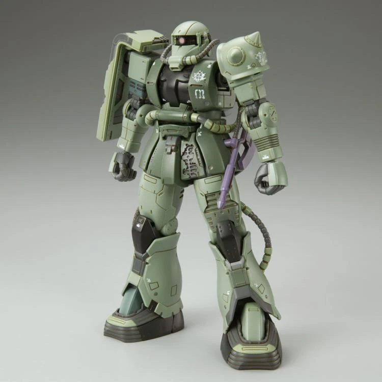 Bandai Gundam 1/144 HGUC Gundam Cucuruz Doan's Island MF-06F Zaku II (Cucuruz Doan's Island Ver.) Model Kit Exclusive - Image 2