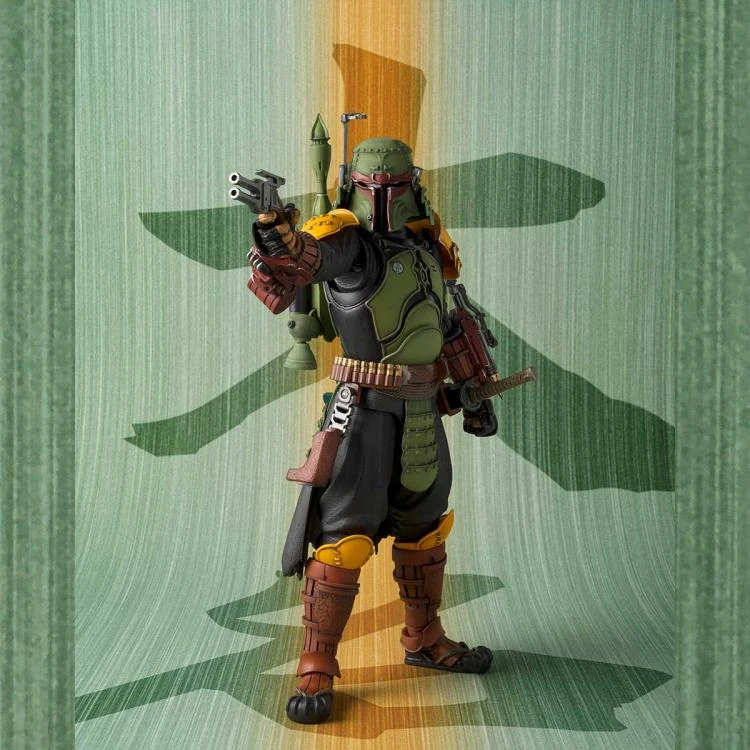 Bandai Tamashii Nations Movie Realization Star Wars Daimyo Boba Fett Action Figure - Image 3