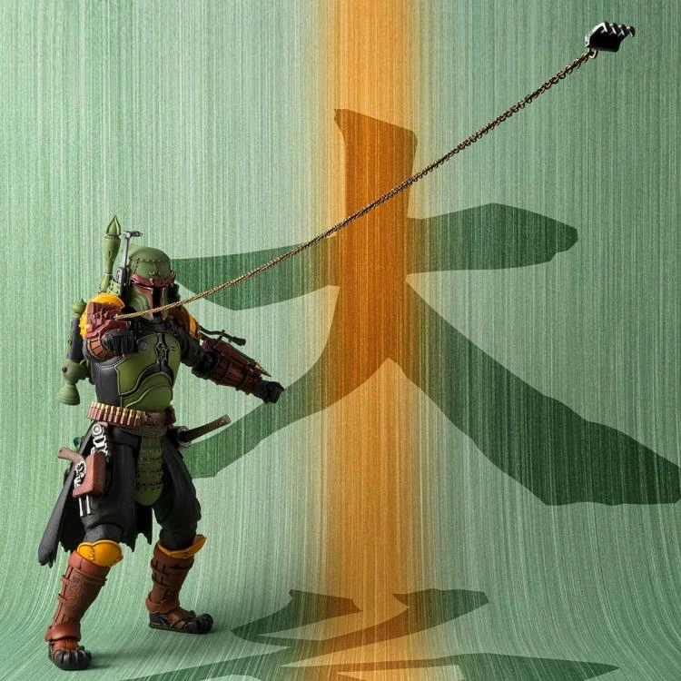 Bandai Tamashii Nations Movie Realization Star Wars Daimyo Boba Fett Action Figure - Image 8
