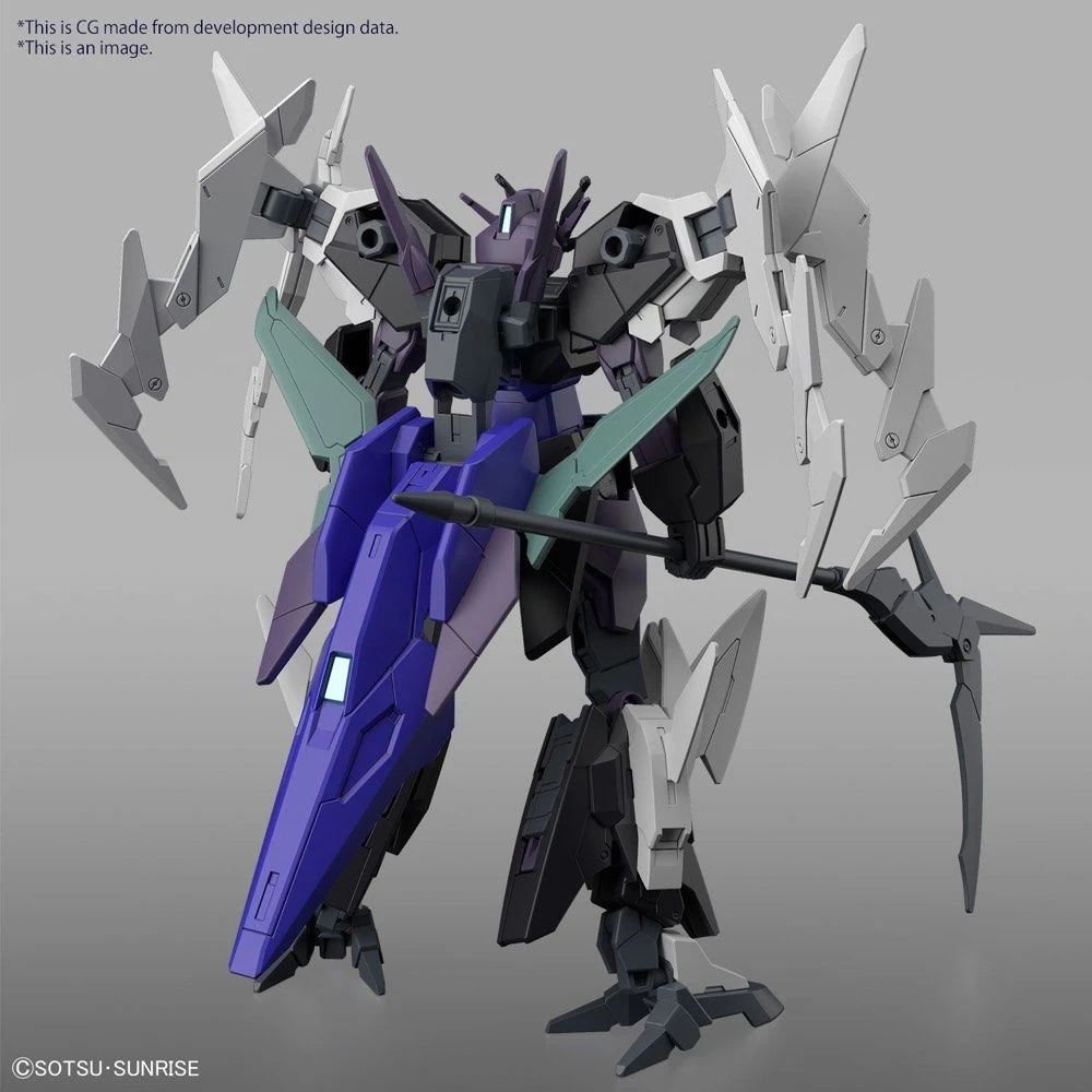 Bandai Gundam 1/144 HGBM #XX Plutine Gundam Model Kit - Image 2
