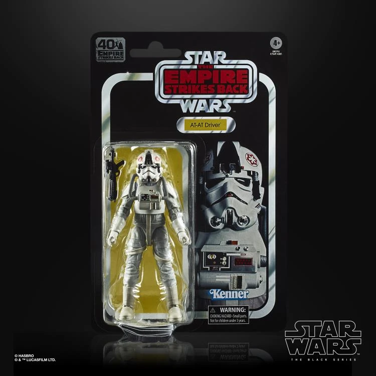 Hasbro Star Wars Black Series 40th Anniversary Empire Strikes Back AT-AT Driver 6 Inch Action Figure - Image 3