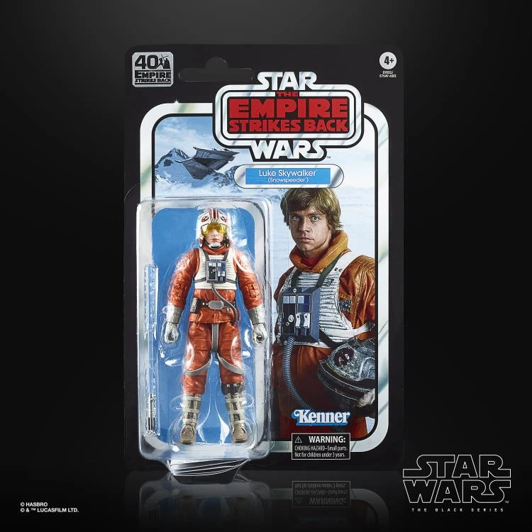 Hasbro Star Wars Black Series 40th Anniversary Empire Strikes Back Luke Skywalker (Snowspeeder) 6 Inch Action Figure - Image 5
