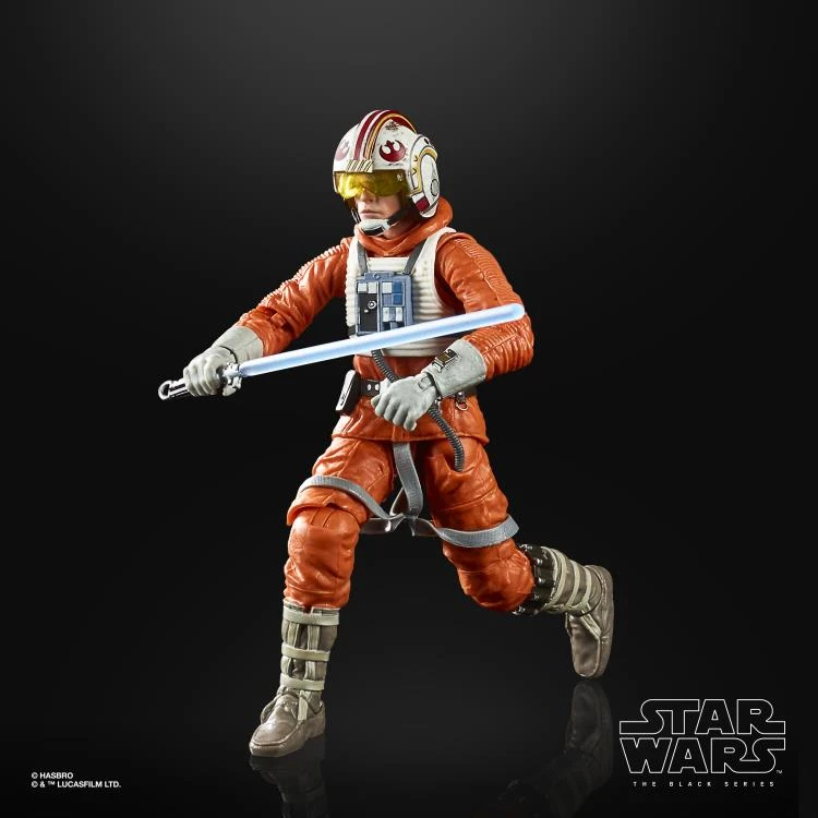Hasbro Star Wars Black Series 40th Anniversary Empire Strikes Back Luke Skywalker (Snowspeeder) 6 Inch Action Figure - Image 2