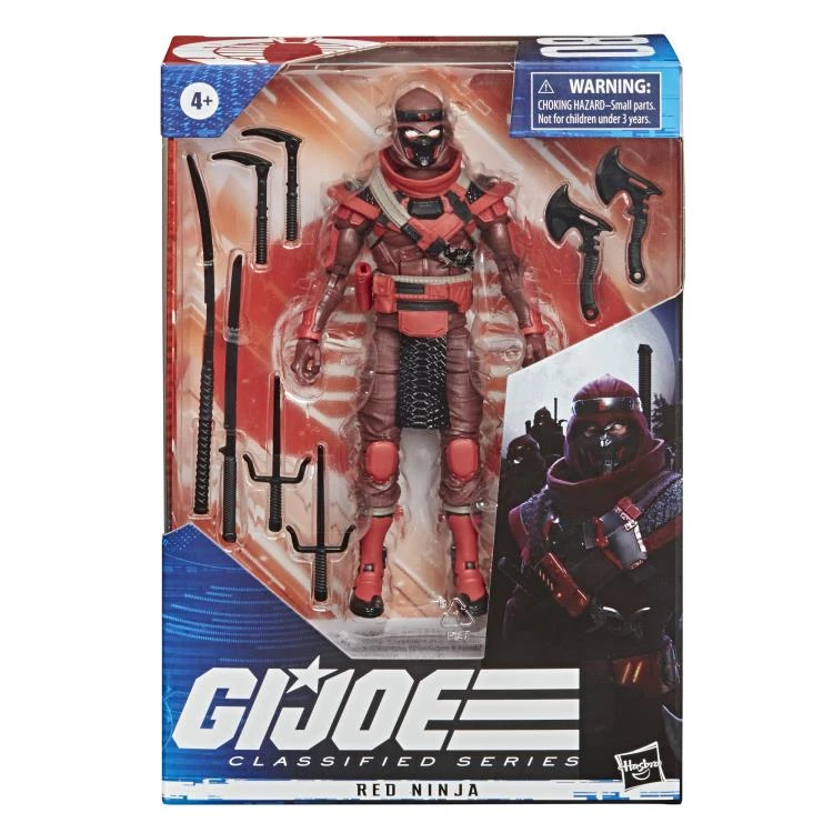 Hasbro G.I. Joe Classified Series Red Ninja Action Figure - Image 4