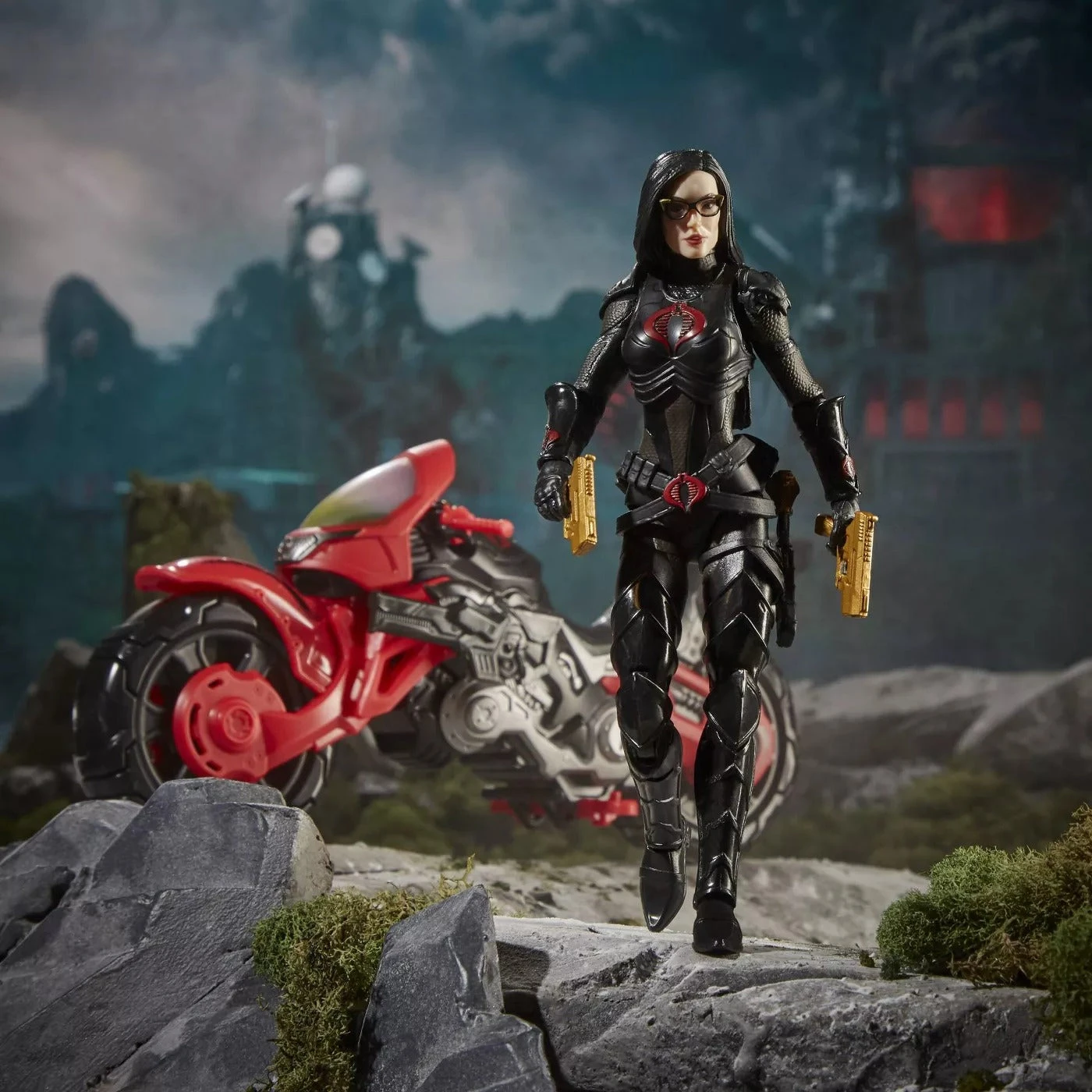 Hasbro G.I. Joe Classified Series Baroness With Cobra C.O.I.L Vehicle Action Figure - Image 2