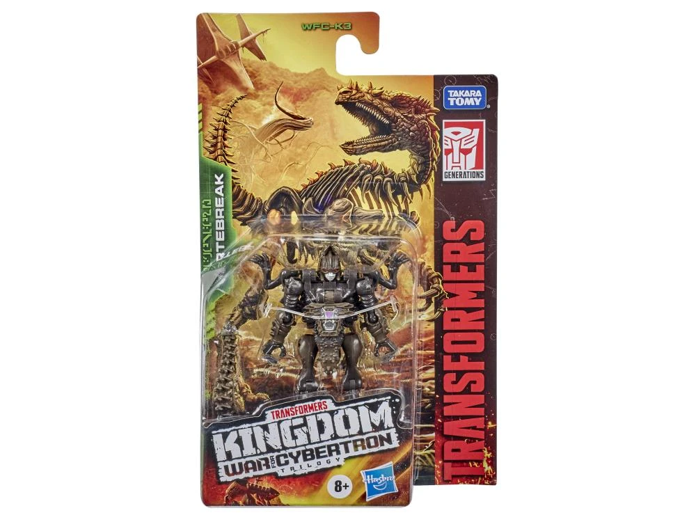 Hasbro Transformers Generations War For Cybertron: Kingdom Core Vertebreak Action Figure WFC-K3 - Image 3