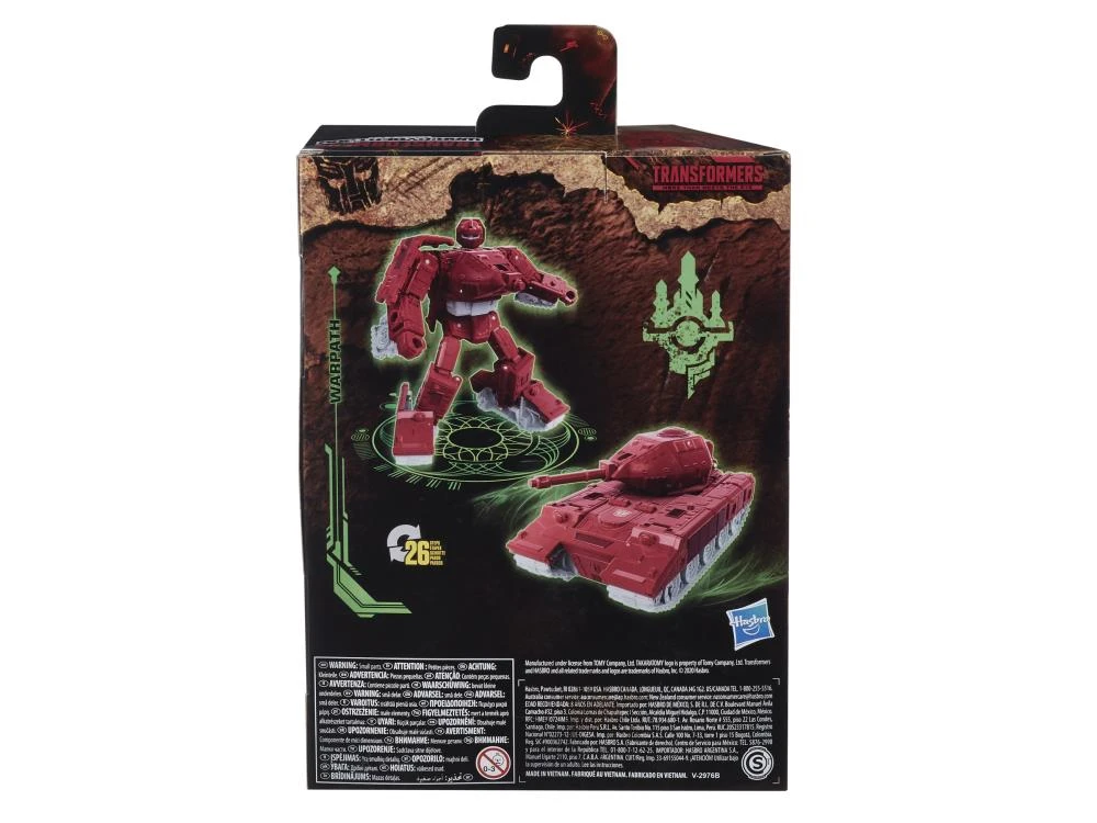Hasbro Transformers Generations War For Cybertron: Kingdom Deluxe Warpath Action Figure WFC-K6 - Image 4