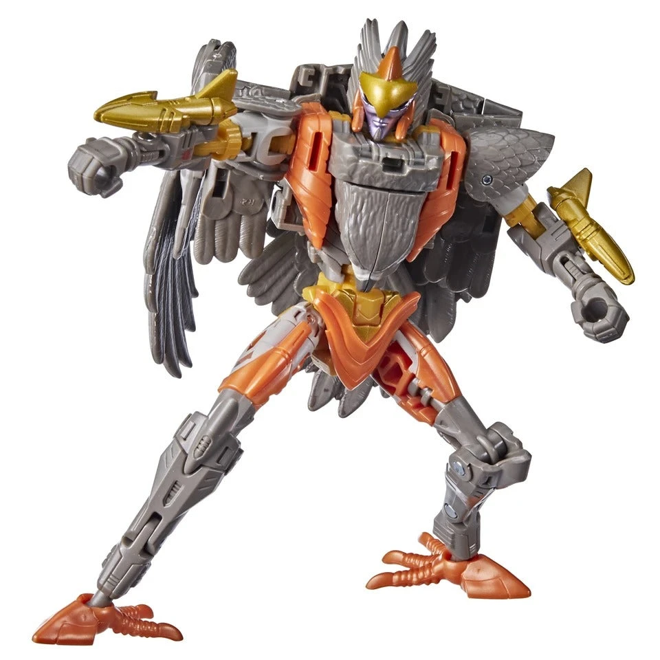 Hasbro Transformers Generations War For Cybertron: Kingdom Deluxe Airazor Action Figure WFC-K14