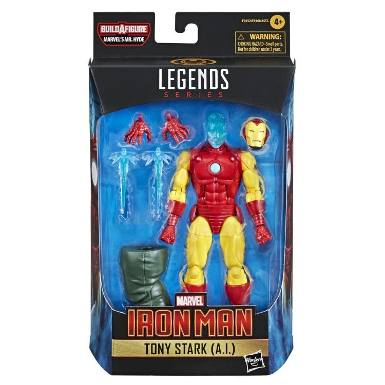 Hasbro Marvel Legends Shang-Chi Wave Tony Stark (A.I.) (Mr. Hyde BAF) - Image 8