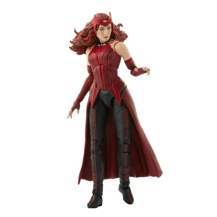Hasbro Marvel Legends Disney WandaVision Wave Scarlet Witch (Captain America Flight Gear BAF) - Image 3