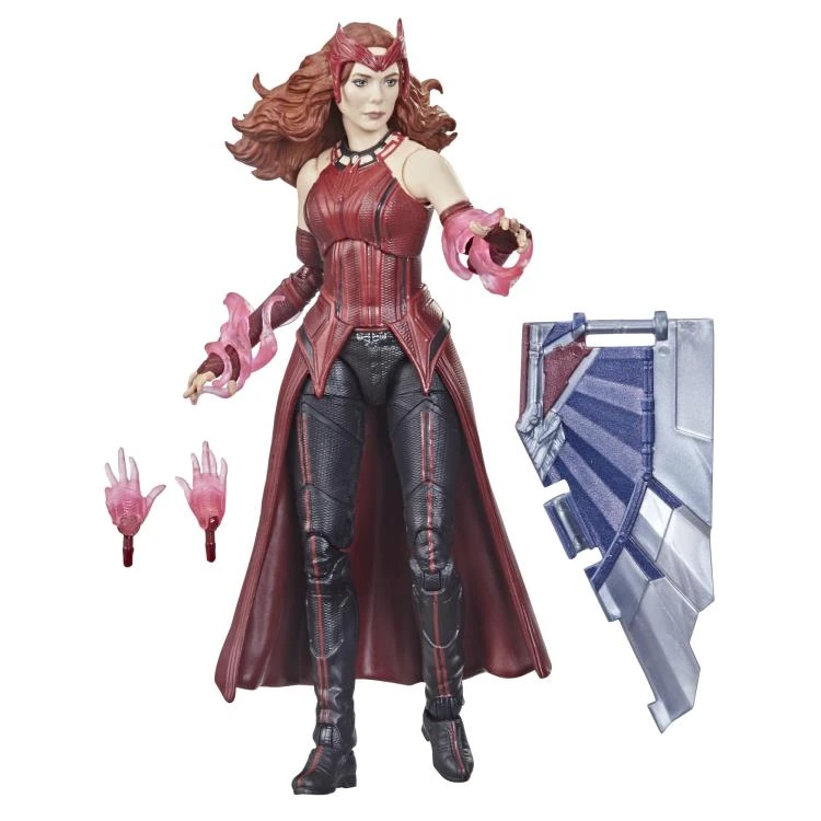 Hasbro Marvel Legends Disney WandaVision Wave Scarlet Witch (Captain America Flight Gear BAF)