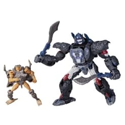 Hasbro Transformers Generations Netflix War For Cybertron: Trilogy Voyager Optimus Primal And Core Rattrap Action Figure Exclusive