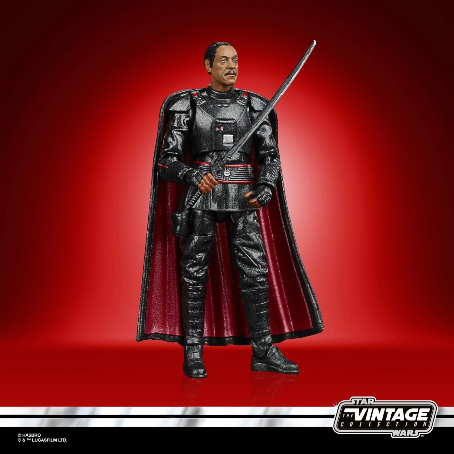 Hasbro Star Wars Vintage Collection Moff Gideon Carbonized F2715 3.75" Action Figure - Image 3