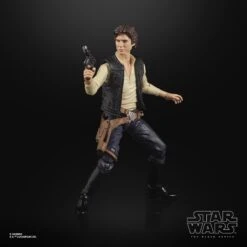 Hasbro Star Wars The Black Series Lucasfilm 50th Anniversary The Power Of The Force Han Solo 6 Inch Action Figure
