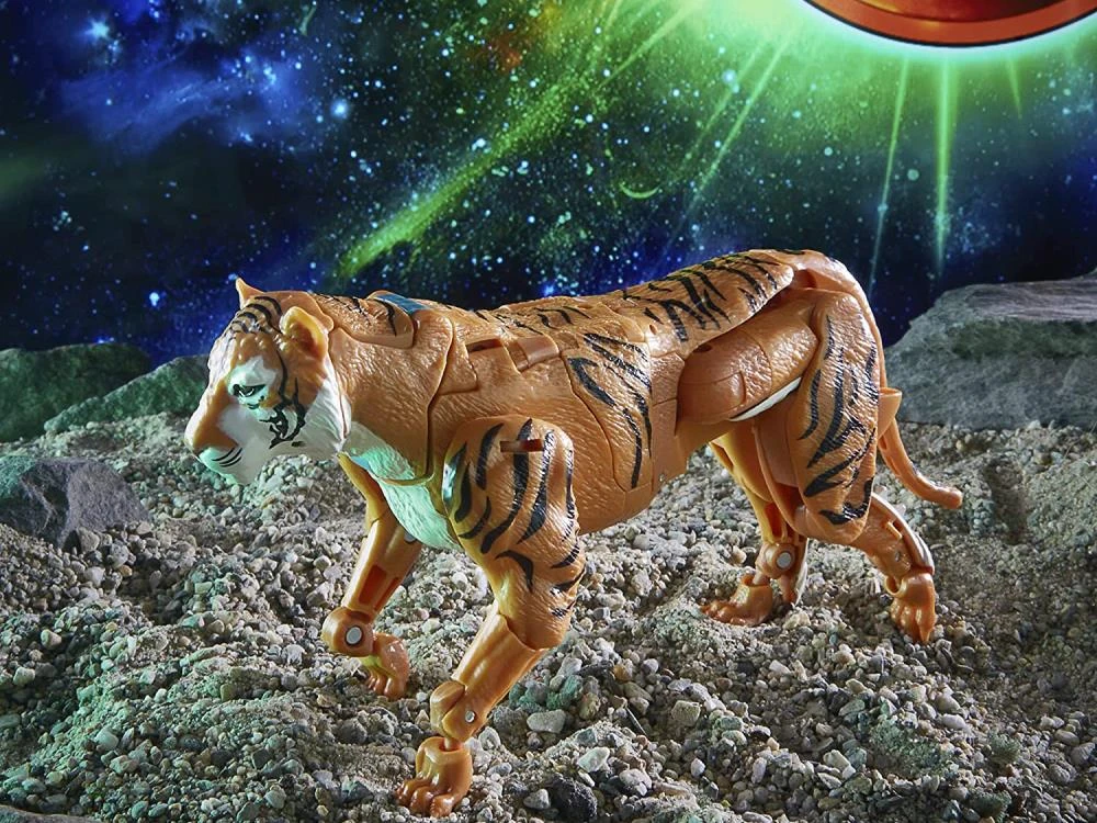 Hasbro Transformers Generations War For Cybertron Golden Disk Collection Voyager Mutant Tigatron Action Figure Exclusive - Image 5