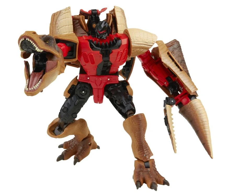 Transformers Generations Collaborative Jurassic Park Mash-Up Tyrannocon Rex And JP93 Two-Pack Action Figure - Image 4