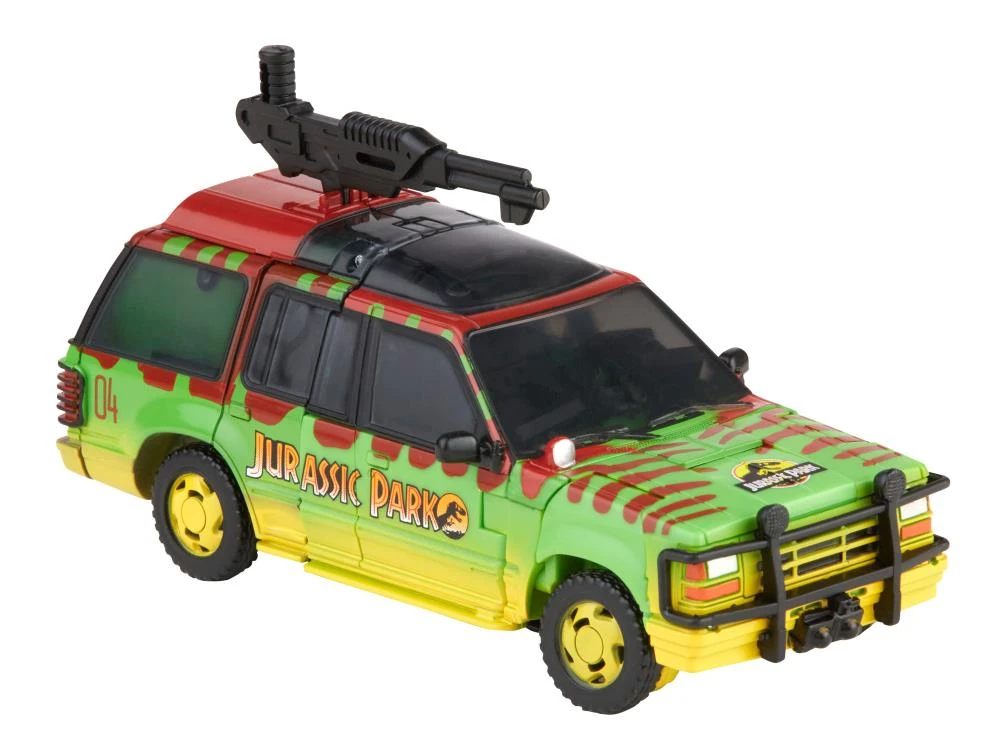 Transformers Generations Collaborative Jurassic Park Mash-Up Tyrannocon Rex And JP93 Two-Pack Action Figure - Image 10