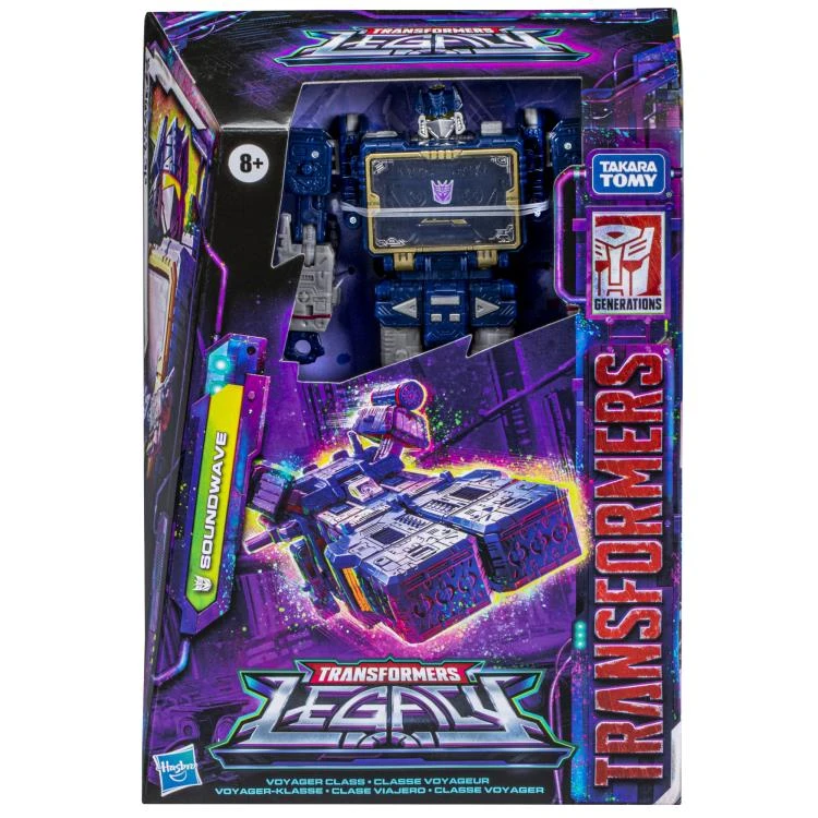 Hasbro Transformers Generations Legacy Voyager Class Soundwave Action Figure - Image 4