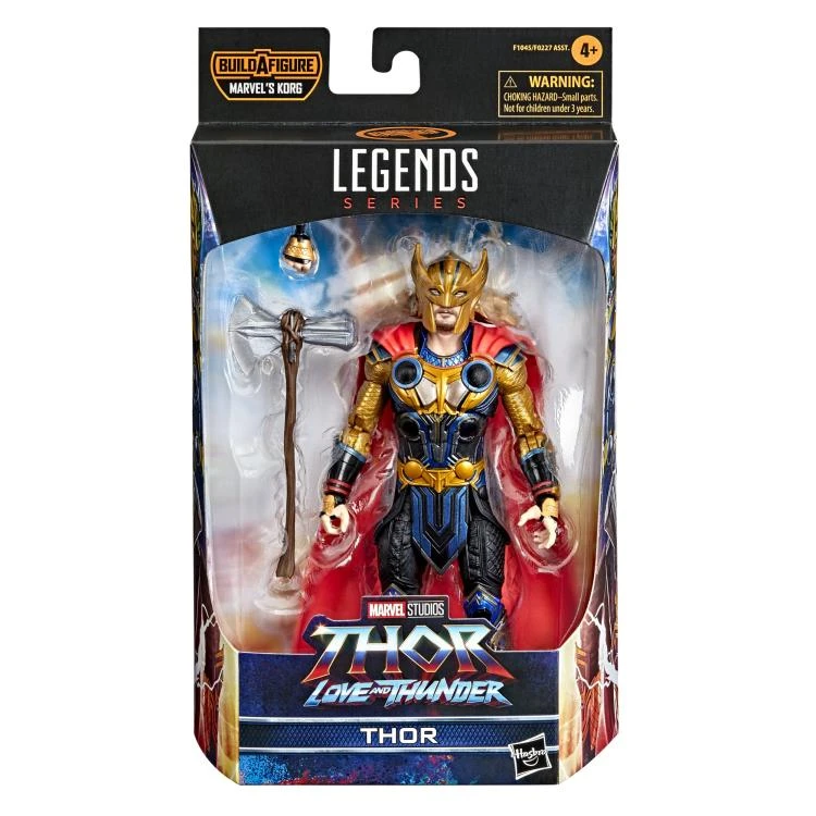 Hasbro Marvel Legends Thor Love And Thunder Wave Thor (BAF Marvel's Korg) Action Figure - Image 5
