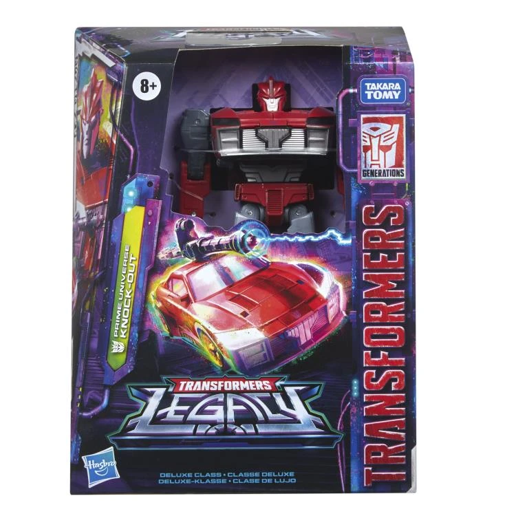 Hasbro Transformers Generations Legacy Deluxe Class Prime Universe Knock-out Action Figure - Image 7