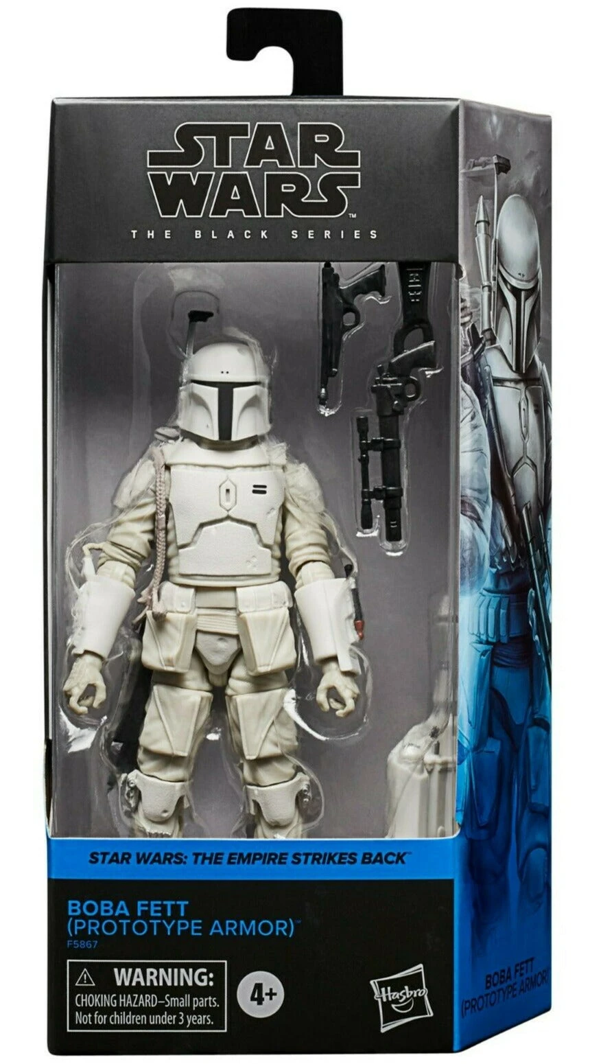Hasbro Star Wars Black Series The Empire Strikes Back #04 Boba Fett (Prototype Armor) 6 Inch Action Figure - Image 4