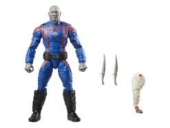 Hasbro Marvel Legends Guardians Of The Galaxy Vol 3 Wave Drax (Marvel's Cosmo BAF) Action Figure