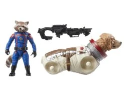 Hasbro Marvel Legends Guardians Of The Galaxy Vol 3 Wave Rocket (Marvel's Cosmo BAF) Action Figure