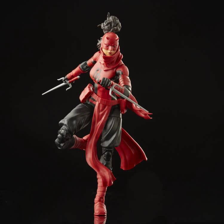 Hasbro Marvel Legends Vintage Retro Series Elektra Natchios (Daredevil) Action Figure - Image 3