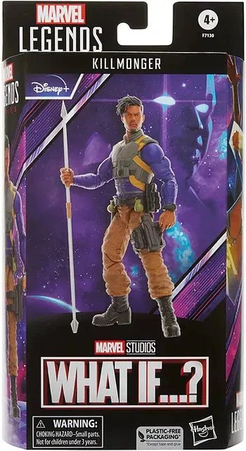 Hasbro Marvel Legends What IF..? Killmonger Exclusive Action Figure - Image 6