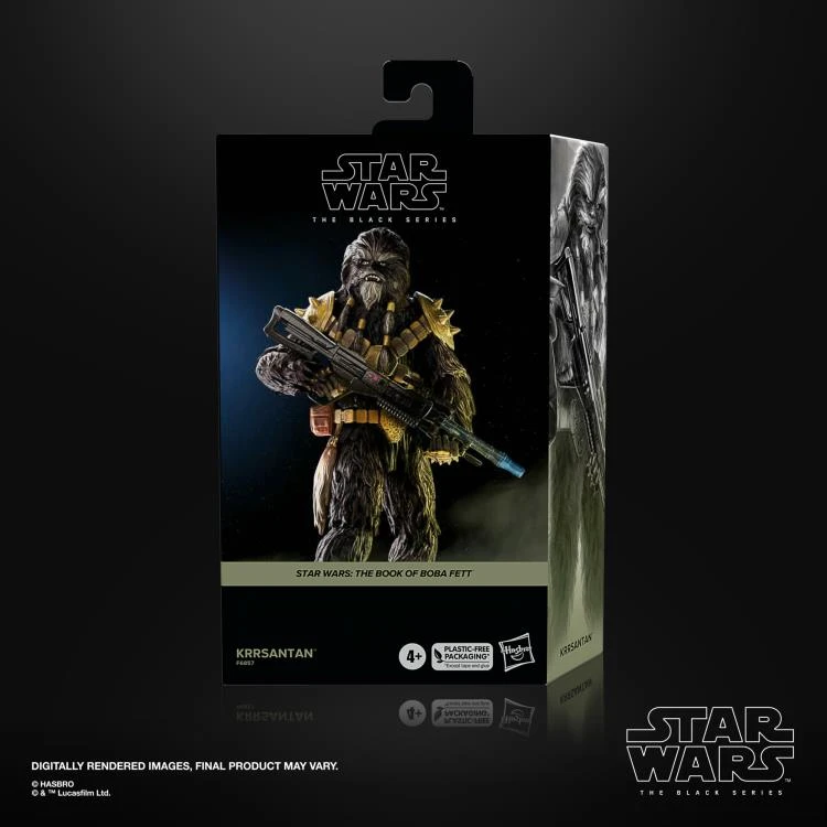 Hasbro Star Wars Black Series The Book Of Boba Fett #04 Deluxe Krrsantan 6 Inch Action Figure - Image 7