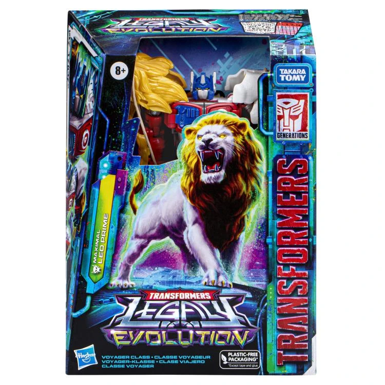 Hasbro Transformers Generations Legacy Evolution Voyager Class Maximal Leo Prime Action Figure - Image 8