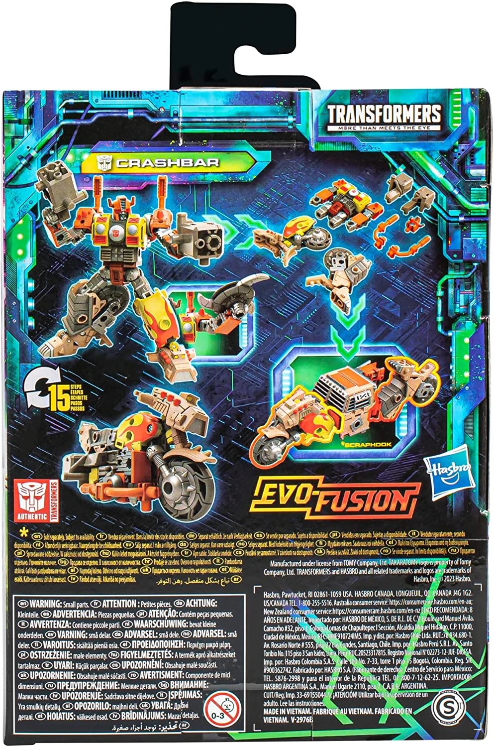 Hasbro Transformers Generations Legacy Evolution Deluxe Class Crashbar Action Figure - Image 2
