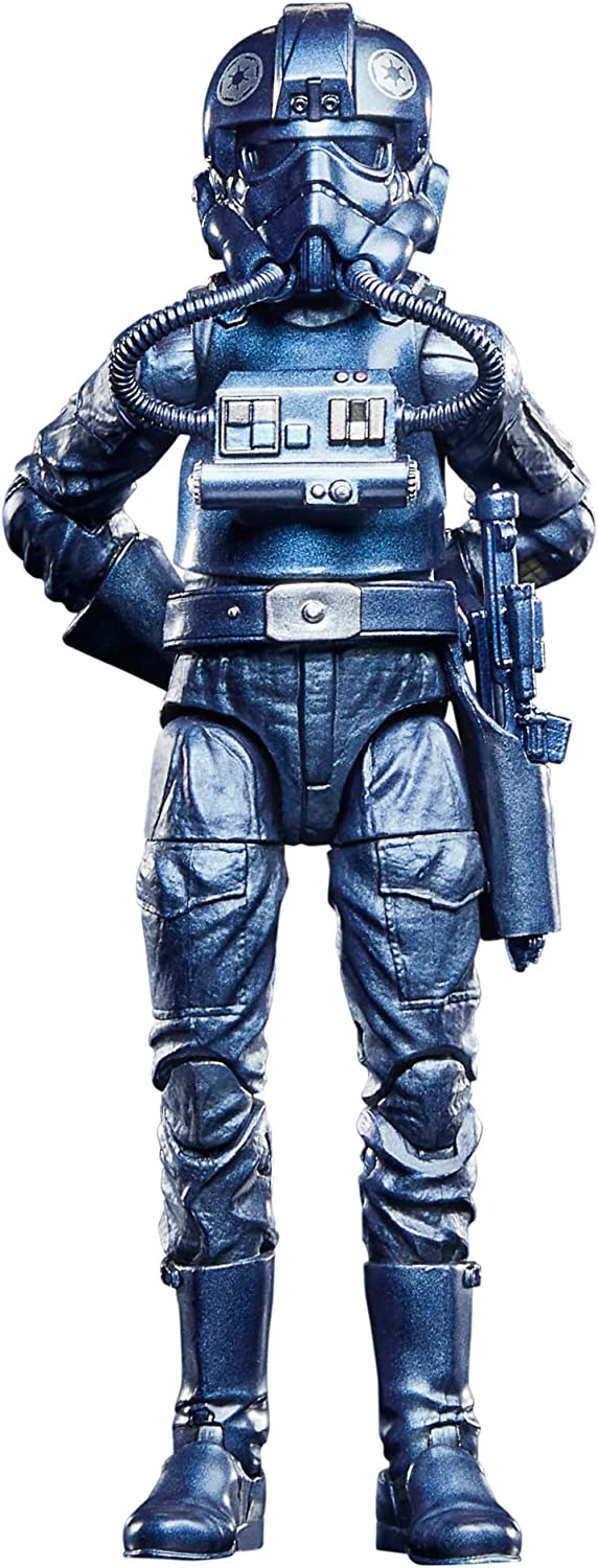 Hasbro Star Wars Black Series Vintage Collection Emperor's Royal Guard And TIE Fighter Pilot Carbonized F7011 3.75" 2-Pack Action Figure - Image 9